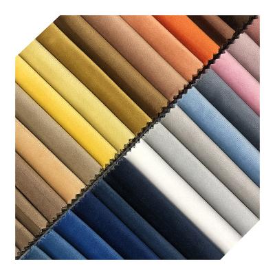 China Good Quality Anti Static Soft Sofa Velvet Fabric For Hometextile Upholstery From China Factory for sale