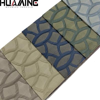 China ABCD Anti-Static Collection 3D Flower Custom Logo Yarn Dyed Dobby Upholstery Fabric For Cushion And Home Decor From China for sale