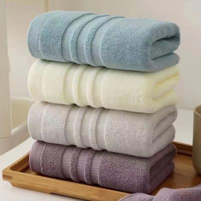 China Compressed 100% cotton bath towel for sale