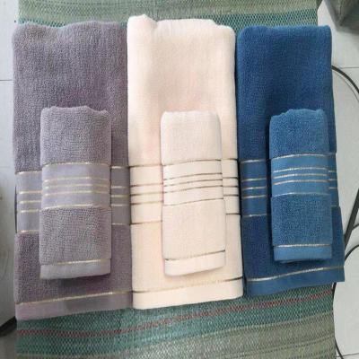 China Compressed 100% cotton bath towel for sale