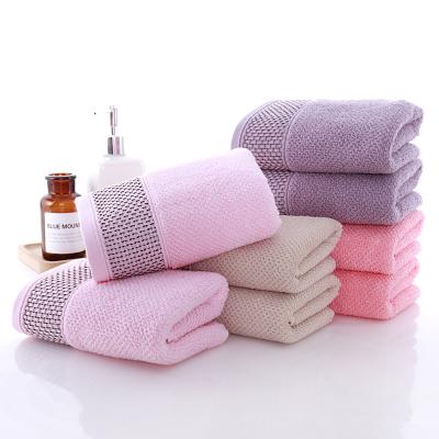 China New Viable Household Luxury Hotel Bath Towels Couples Daily Adult Face Towels for sale