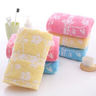 China Child safe 100% cotton hand towel for sale