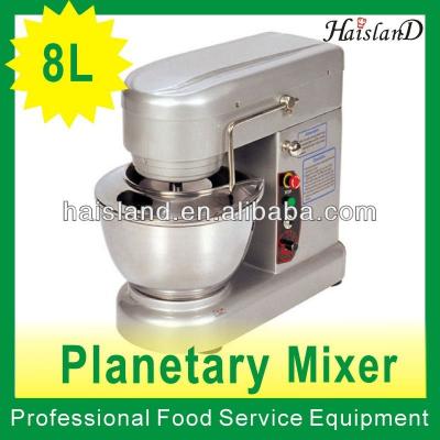 China Mix any kind of stuffing mixer 8L/Planetray/haisland/and cover/CE approval/bakery equipment for sale