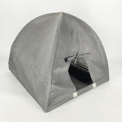 China Hot Selling Sustainable Cat Pet Tent House Lightweight Foldable Bed In Design Durable Cat Cave Cat Tent for sale