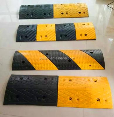 China china traffic rubber rubber speed bump, speed bump, road bump for sale for sale