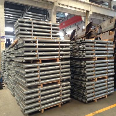 China Galvanized Steel Steel Post / Stainless Steel Guardrail Fence Post Using For Traffic Barrier for sale