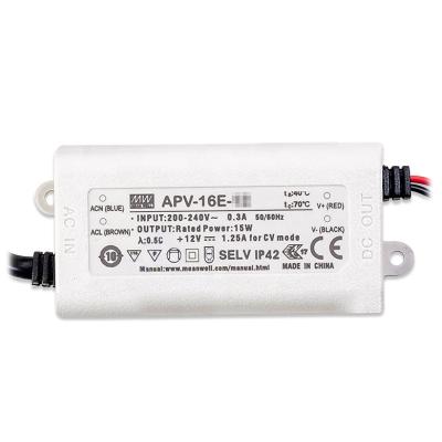 China 16W Single Output Switching Power Supply APV-16E-5 APV-16E-5 for sale