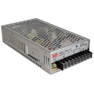 China PSU NES-200 200w Meanwell AC DC Power Supply CCTV NES-200-3.3/5/7.5/12/15/24/27/36/48 for sale