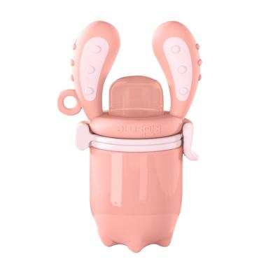 China PP BPA Free Funny Adult Newborn Teether Silicone Fruit Food Pacifier Feeder For Baby for sale