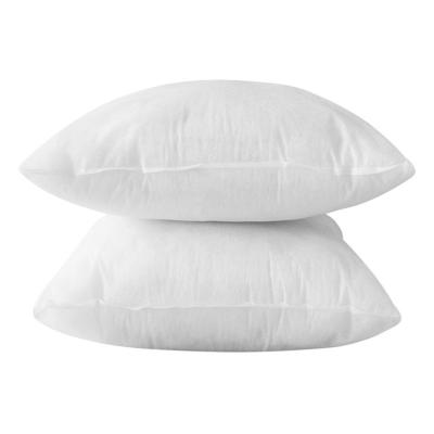 China Soft luxury 100% cotton white square 45*45 cm pillow core insert for home hotel, couch sofa pillow core for sale