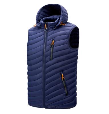 China Spring&Autumn Plain Color Men Outwear Vest Breathable Practical Side Rise Outdoor Jacket for sale