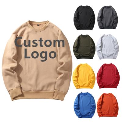 China Breathable Sweatshirt Logo Oversize Men Hoodies Custom Spring Autumn Jumper Round Collar Loose Hip-hop Style Sweatshirt for sale