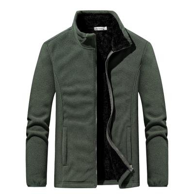 China 100% Anti-Wrinkle Mens Polyester Micro Fleece Winter Outdoor Warm Rising Jacket for sale