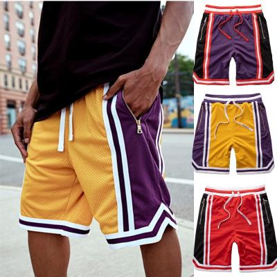 China Antibacterial Summer Sports Fitness Training Running Mesh Shorts Mens N BA Basketball Wear for sale