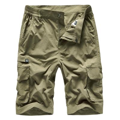 China Outdoor Sports Pants Summer QUICK DRY Breathable Quick Dry Side Pockets Cargo Pants Men's Shorts for sale