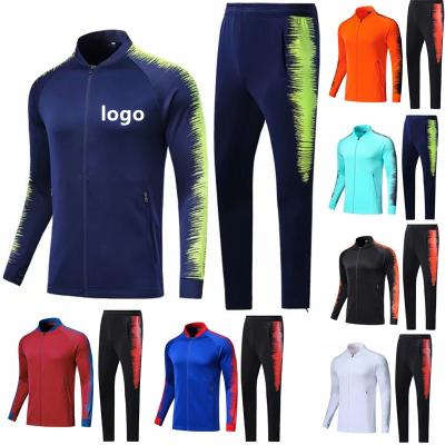 China Wholesale Club Football&Soccer Training Suit Mens Long Sleeve Breathable Soccer Jacket for sale