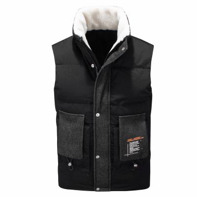 China Breathable Fashion Waistcoat Vest Jacket Vest Winterproof Jaqueta Quoita OEM Service Sleeves Euro Jacket for sale