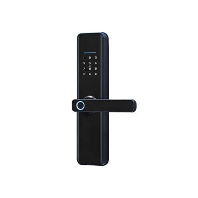 China Mobile phone APP+ +Fingerprint+password+Tuya ALEXA smart lock door fingerprint scanner card+LAIU key swipe RFID cerradura keyless intelige for sale