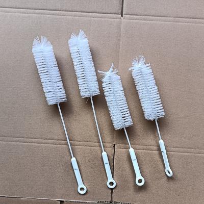 China Cup Viable Plastic Bottle Brush For Long Tube Pipe Brush Cleaning Deformable Remover for sale