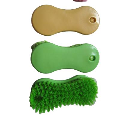 China Sustainable Plastic Scrub Brush Laundry Brush With Soft Handle Cleaning Shoe Brush for sale