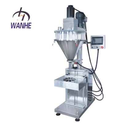 China Semi Automatic Coffee Milk Powder Filler Flour Chilli Powder Detergent Powder Filling Machine for sale