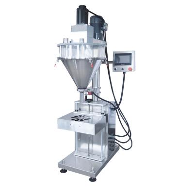 China CLOTHING WANHE 5~5000g Flour Cans Semi Automatic Bag Powder Filler Cosmetic Powder Auger Dry Bottling Filling Machine for sale