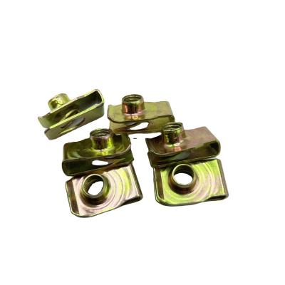 China Q312 Fastener B Spring Nut Clamp Reed-Thread Car Plate Tension Base Professional Heavy Industry Manufacturer for sale