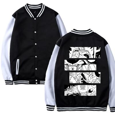 China Anime Waterproof High Quality Custom Design Plus Size Letterman Varsity Jackets For Men 2021 for sale