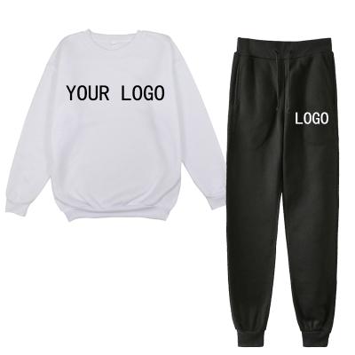 China High Quality Breathable Plain Oversize Custom Sweatsuit Unisex Blank Hoodies Tracksuit for sale