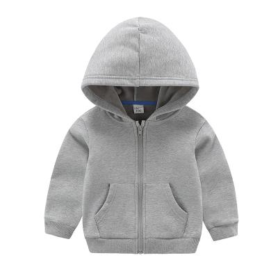 China Breathable Wholesales Autumn Winter Warm Comfortable Toddler Full Zipper Baby Hoodie For Kid for sale