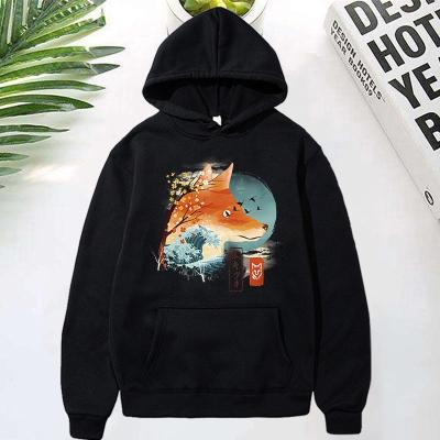 China Hot Sale Anti-wrinkle Pullover Graphic Black Unisex Custom Printing Hoodies For Women for sale