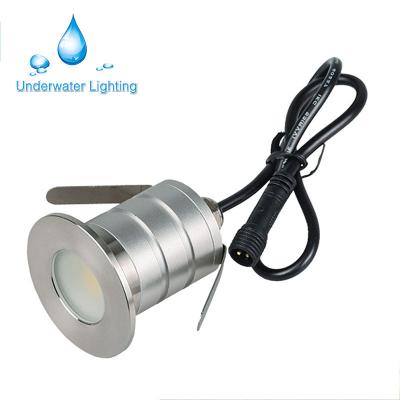 China IP67 Underground Aluminum COB Mini Buried Led Inground Light DC12V 3W recessed led underground light for sale