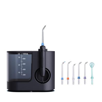 China Effectively Maintains Oral Health Water Tooth Cleaner 600ML Electric Water Tank Portable Oral Irrigator for sale