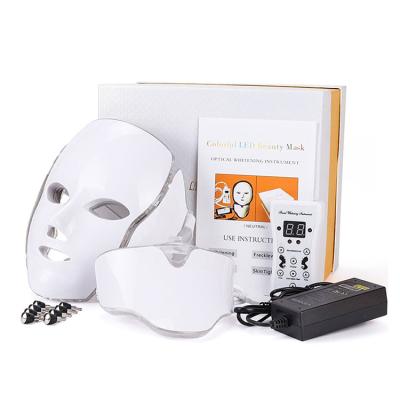 China Pigment Anti Aging Beauty Photodynamic Treatment Hot Sale 7 Colors Photon Light Therapy Mask Facial Mask Photodynamic LED Treatment for sale