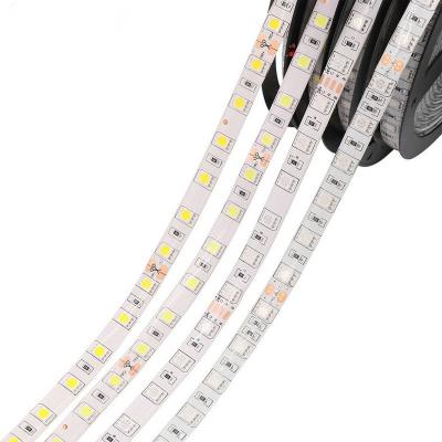 China Non Waterproof Waterproof SMD 2835 5050 Flexible Tape 60leds/m Warm White RGB Ruben For Home Decor Waterproof LED Strip Light DC 12V LED Tape for sale