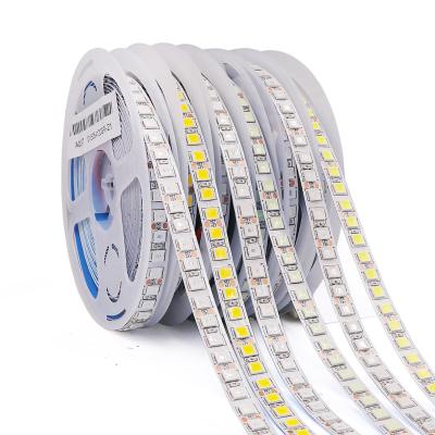 China Led Strip 60Leds/m Ribbon 12V LED Strip Lights SMD 5050 Non Waterproof Diode Waterproof Flexible Rope Luces Led Lamp for sale