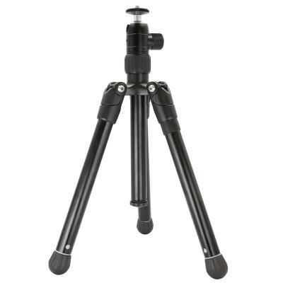 China PORTABLE Aluminum Alloy Folding Tripod Stand with Panorama Ball Head Quick Release Plate for sale