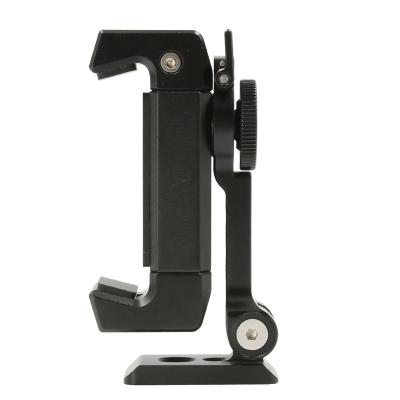 China Adjustable Phone Tripod Mount with Cold Shoe 360 ​​Rotation Mount Holder Adapter for Phone Accessories for sale