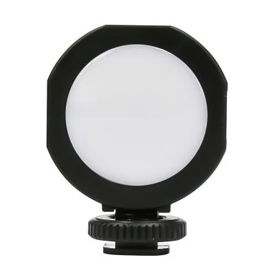 China Mini Portable Mini Selfie Ring Light Fill Light with 3 Cold Shoe for Camera Accessories for sale