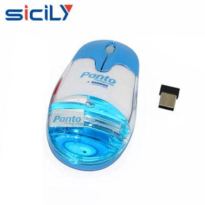 China Plug Novelty 2.4G Aqua Wireless Mouse For PC for sale