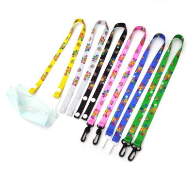 China Health Care Institutes Comfortable Promotion Lanyard For Kids Adult Lanyard With Clips Customize Logo Print Collar Holder Strap For Women Men for sale