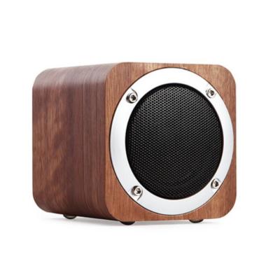 China Phone function promotion gift wooden wireless handfree portable speaker,subwoofer MP3 stereo wood speaker portable radio for sale