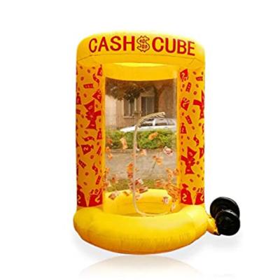 China targets & portable inflatable lures money booth/cash cube/box for sale for sale