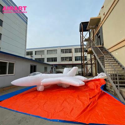 China Party Decoration Outdoor Inflatable Military Decoy Custom Inflatable Fighter for sale