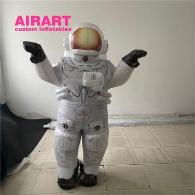 China Advertising customized inflatable astronaut with logo for outer space theme parties for sale