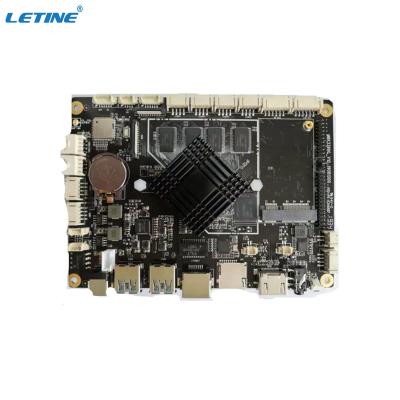 China 2019 OEM ODM Android 7.1 AI Intelligent Machine Custom Development Board RK3399 Six-Core Face Recognition AI Motherboard for sale