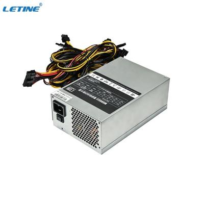 China PSU 3000W 2600W 2000W Power Supply Motherboard 24PIN ATX Desktop for GPU 3090 RTX 3080 Graphics Cards 90HX 170HX Power Supply for sale