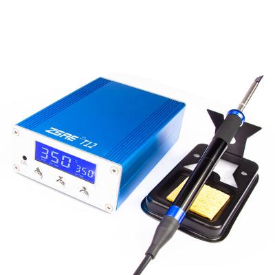 China Phone Repair ZSAE T12 LCD Digital Display Adjustable Temperature Electric Soldering Irons Soldering Stations for sale