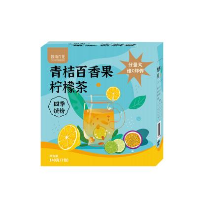 China Soak In Water Hot Green Orange Lemon Passion Flower Passion Fruit Tea Freeze Dried Flower Fruit Tea Frozen Tea for sale