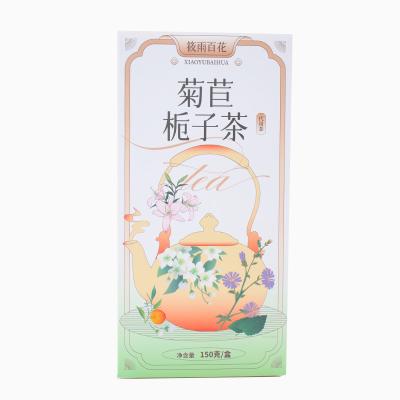 China Reduce Uric Acid Alternative Weight Loss OEM Chicory Gardenia Tea Box Source Plant Tea for sale